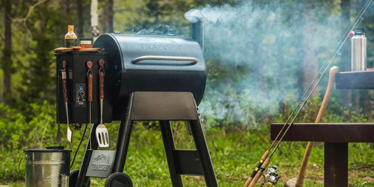 Traeger Pro 34 grill for smoking, grilling, baking. The Master of all grills.
