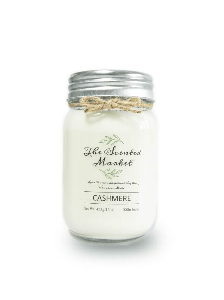 16oz Scented Mason Jar Soy Candle - Assorted