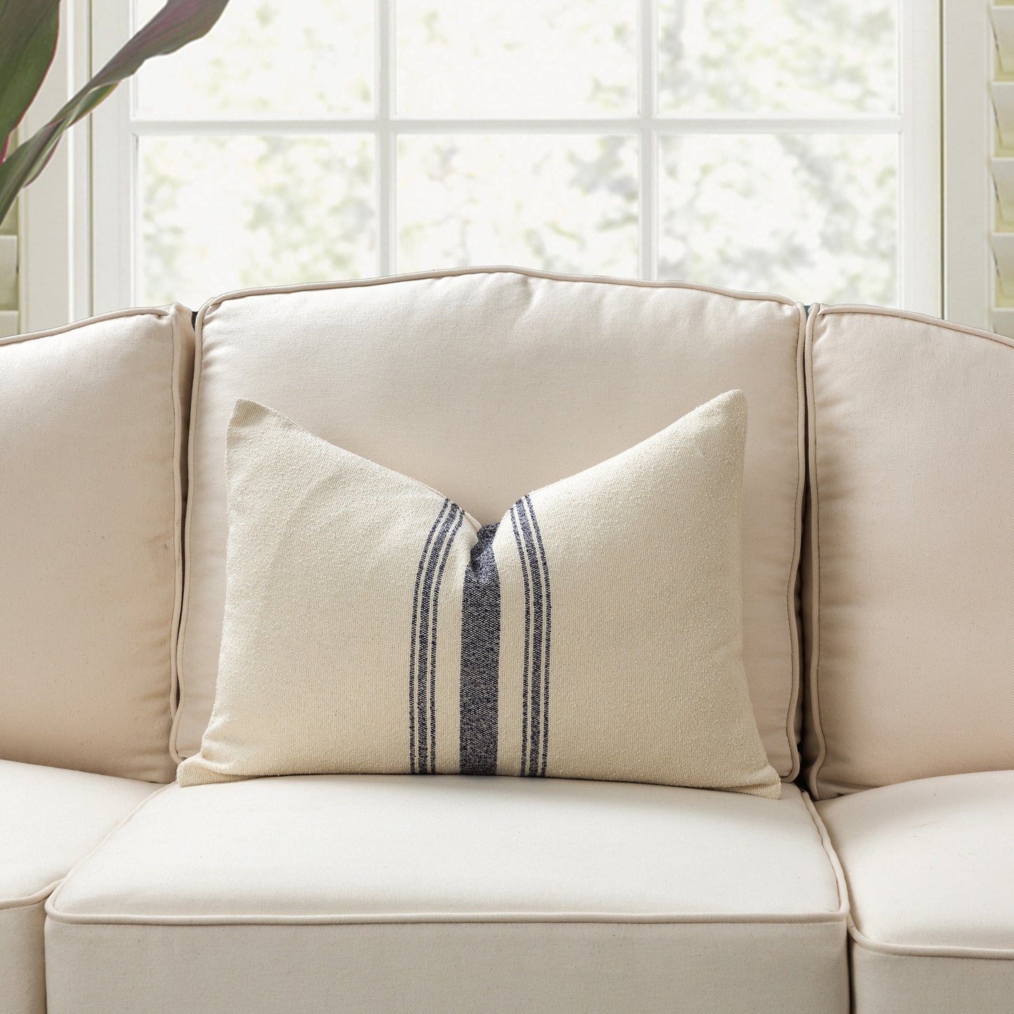 French Stripe Pillow