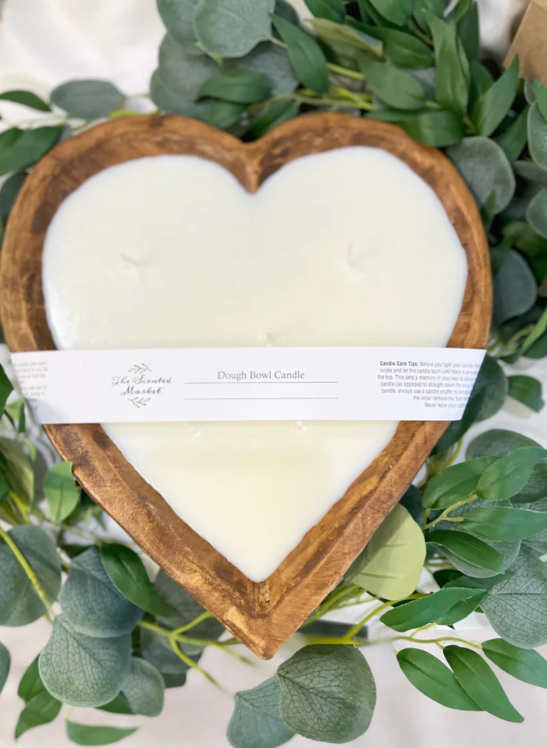 Heart Shaped Dough Bowl