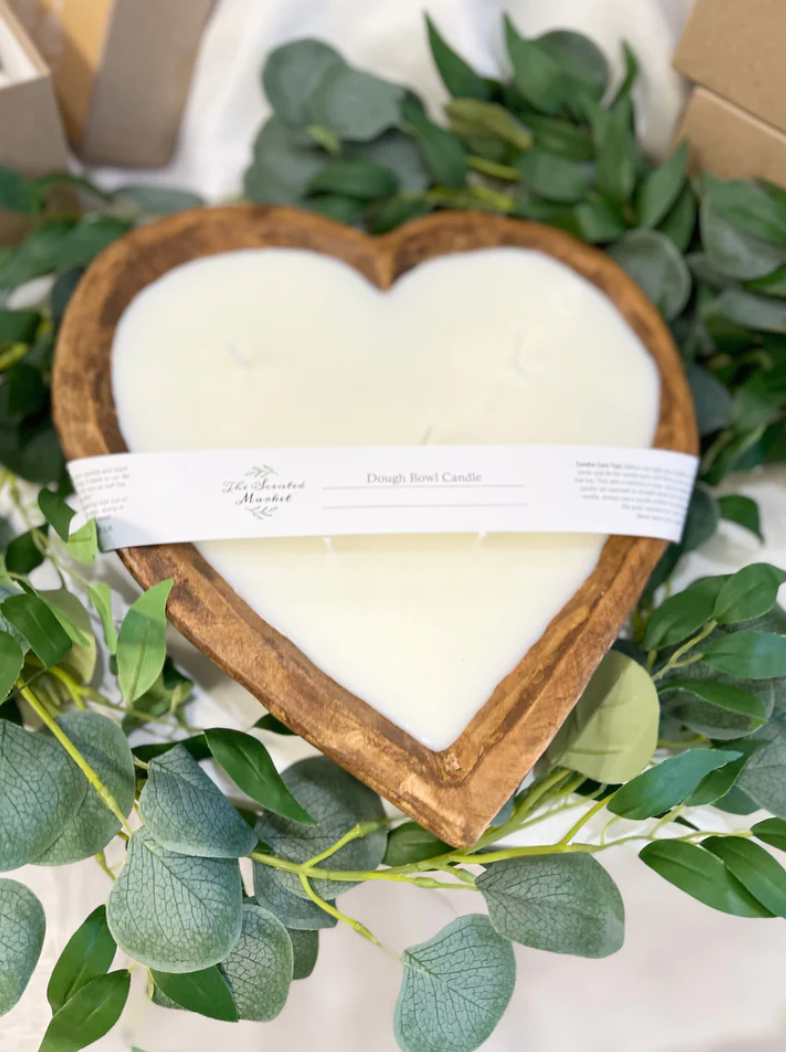 Heart Shaped Dough Bowl