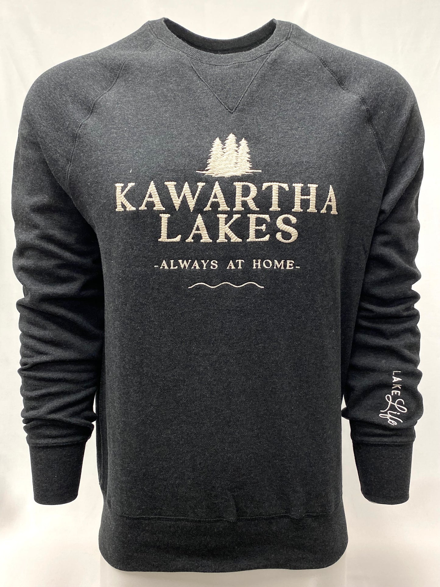 Heathered Grey Kawartha Lakes Crew Neck