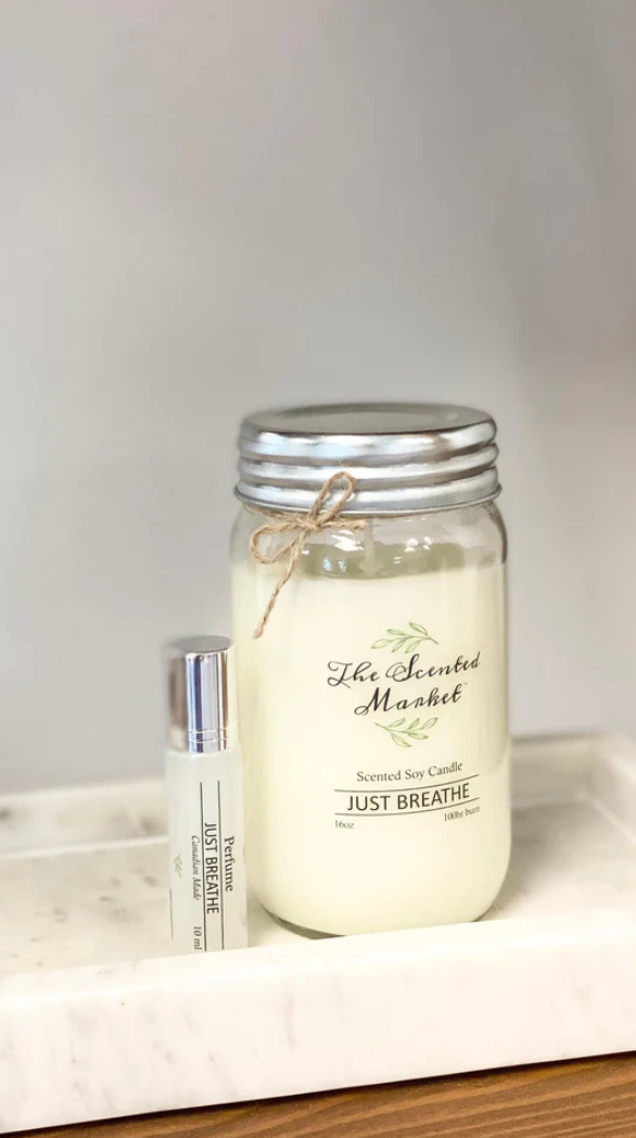16oz Scented Mason Jar Soy Candle - Assorted