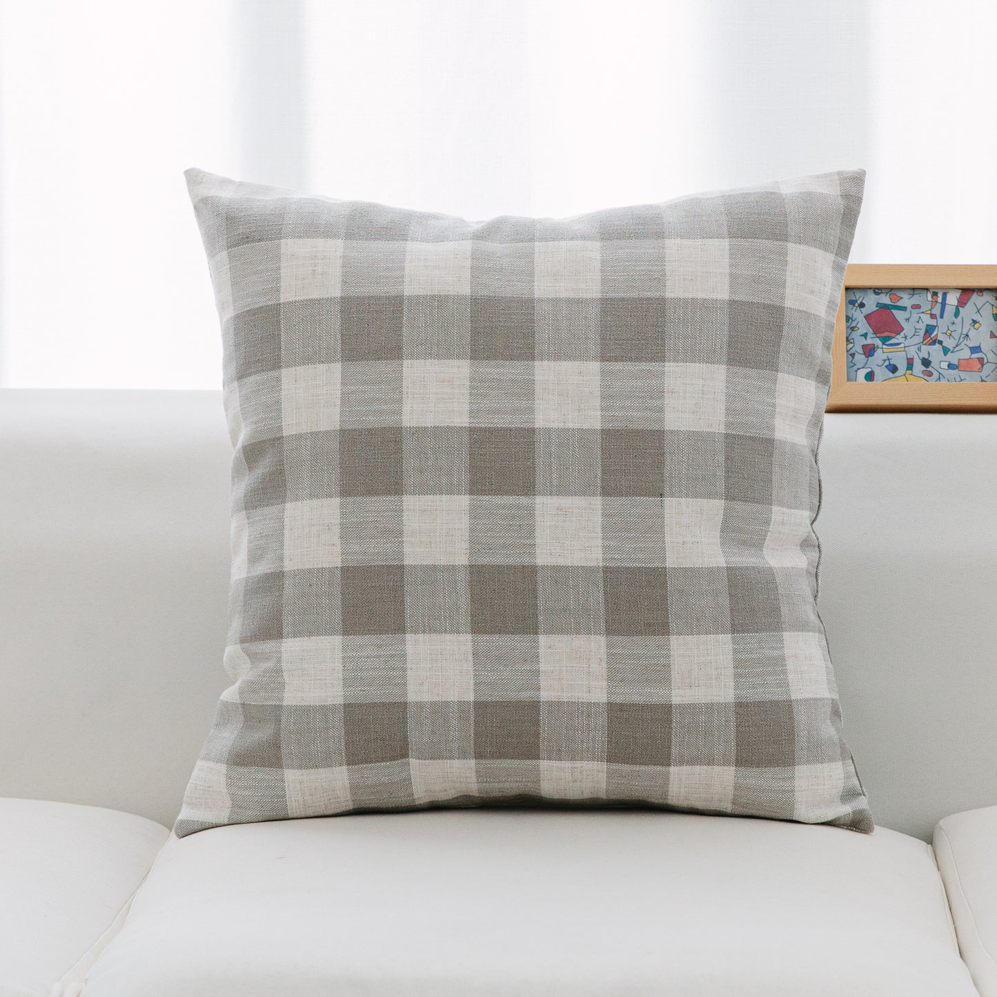 Large Buffalo Check Pillow