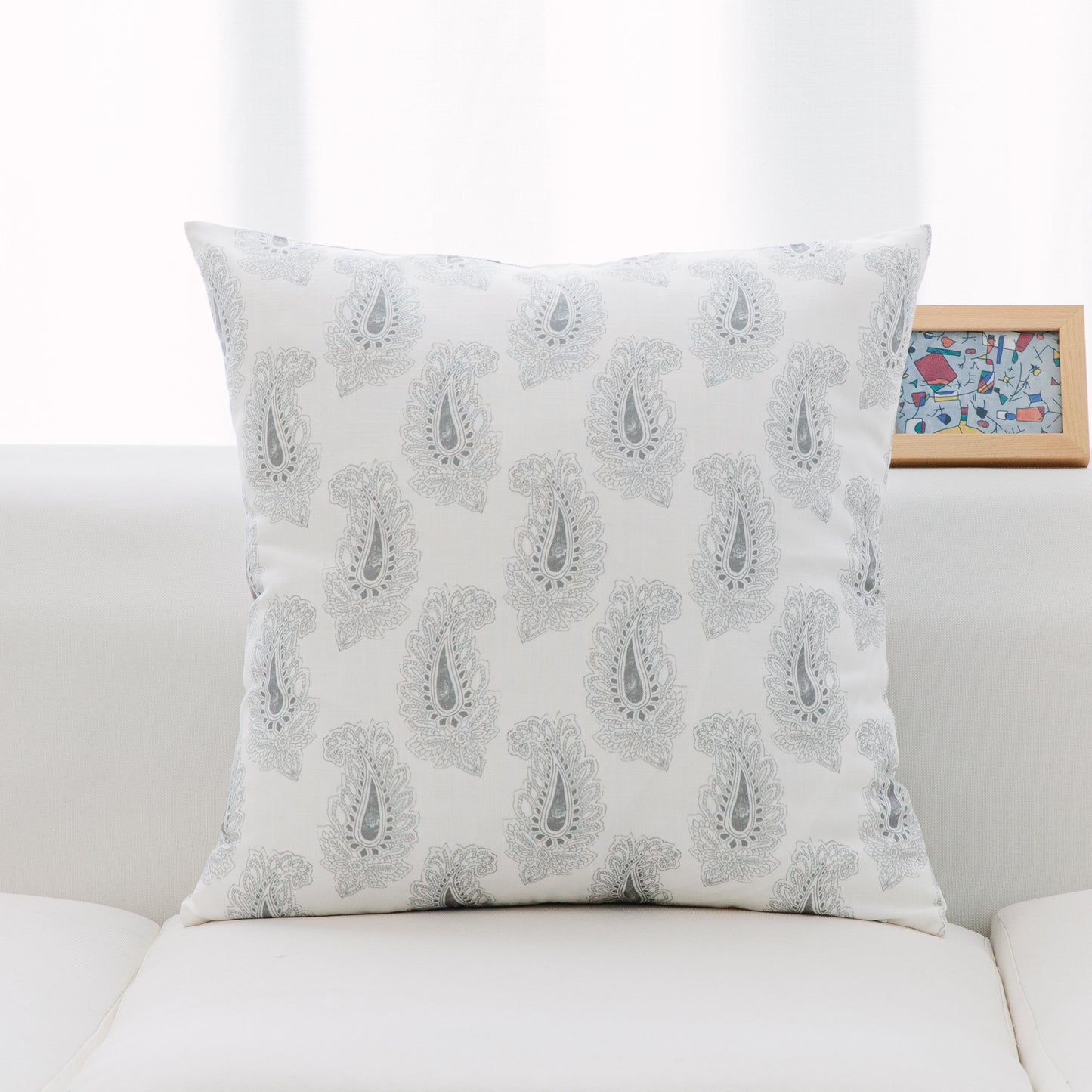 Paisley Print Pillow