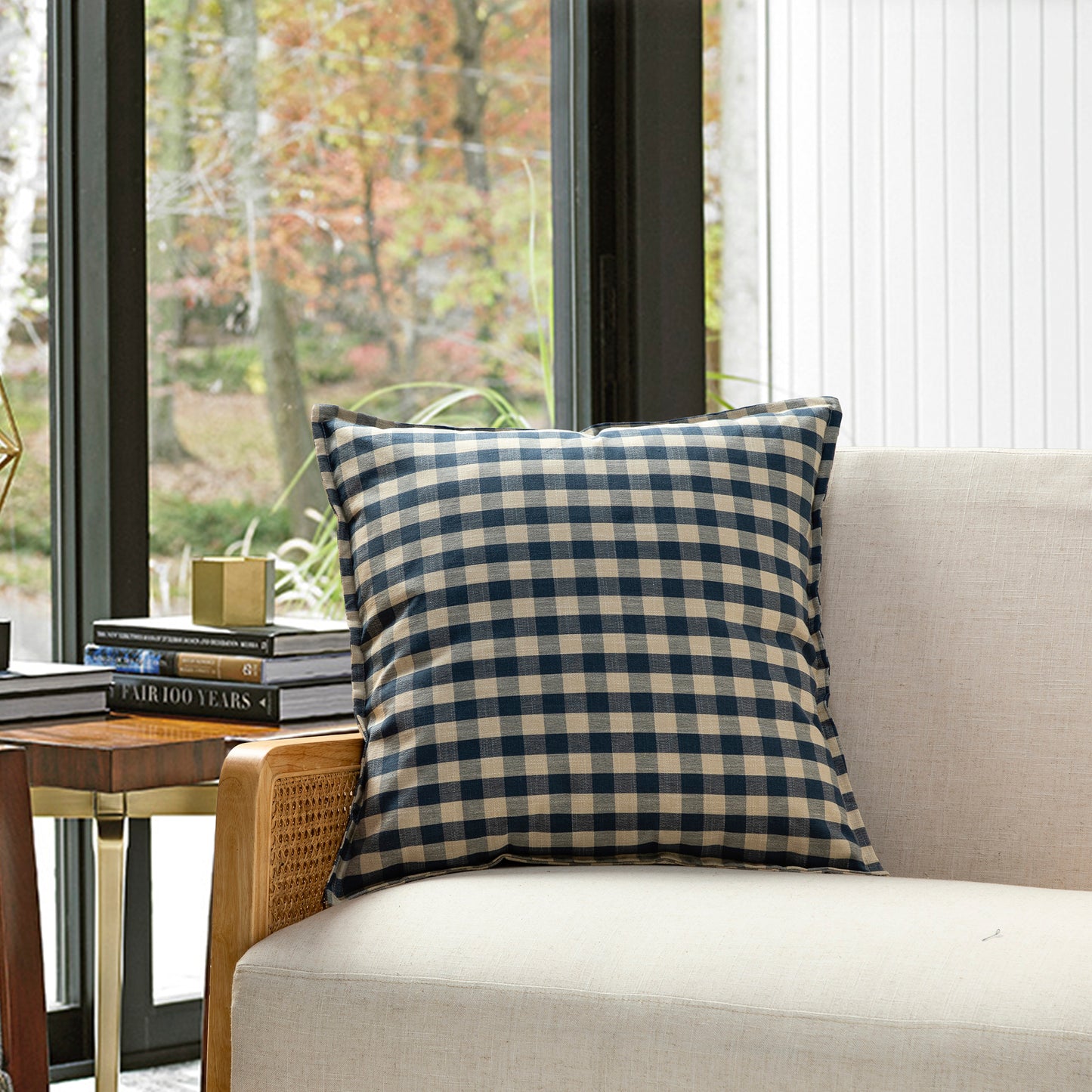 Large Buffalo Check Pillow