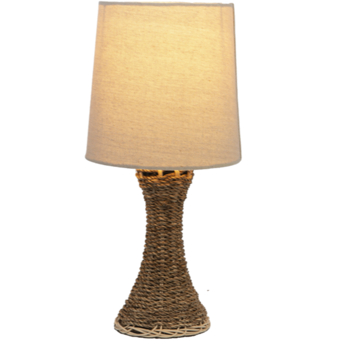 Woven Jute Accent Lamp