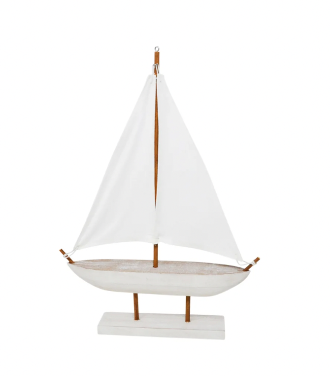 White Sailboat on Stand