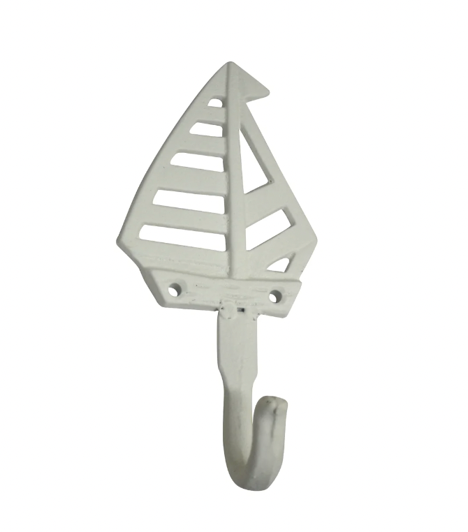 Sailboat Hook - White