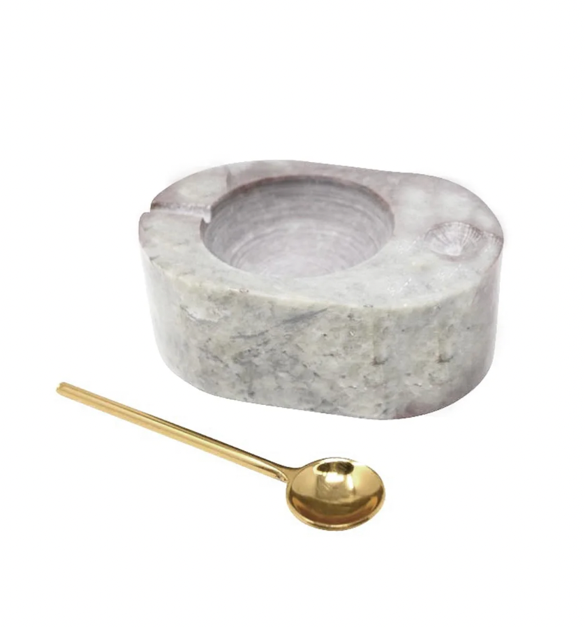 Marble Countertop Salt Dish