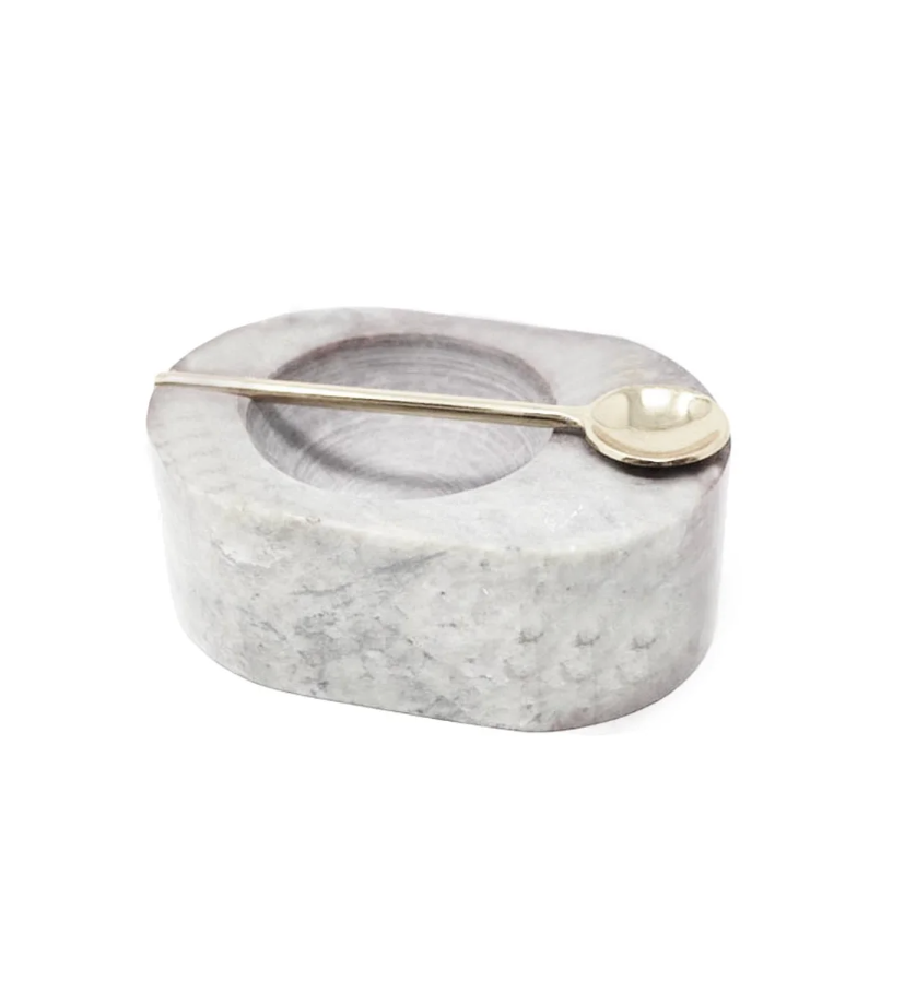 Marble Countertop Salt Dish