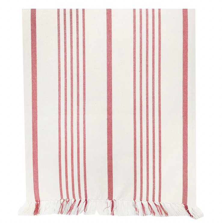 Striped Cotton Table Runner