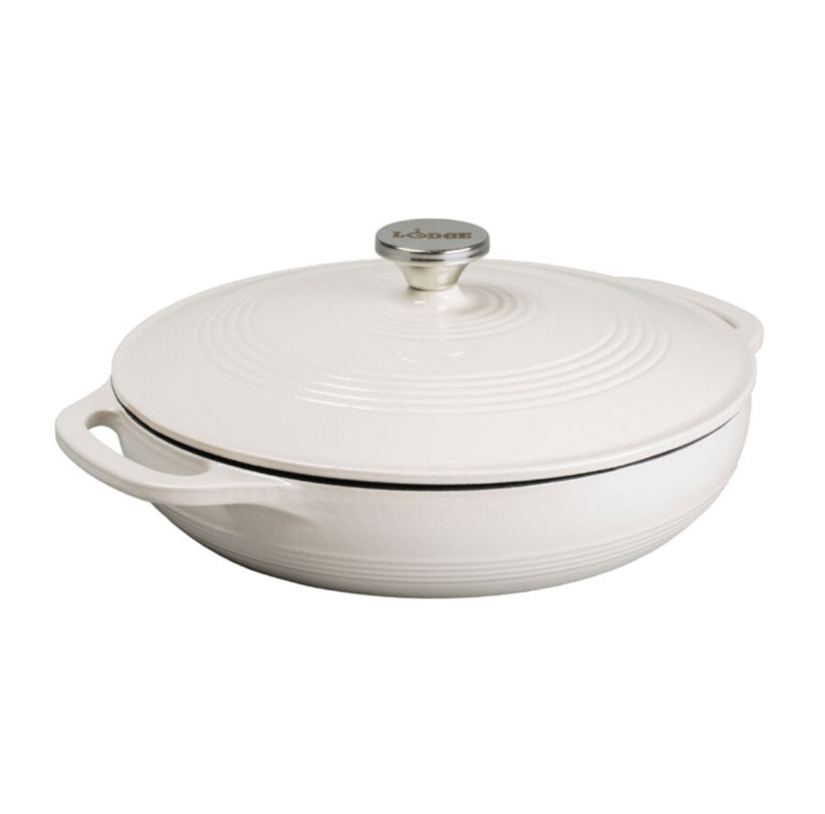 3.6QT Enameled Covered Casserole
