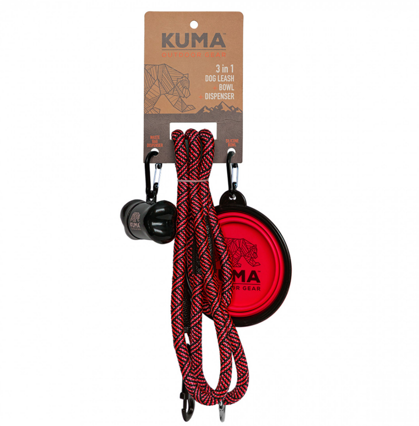 KUMA 3 in 1 Dog Leash