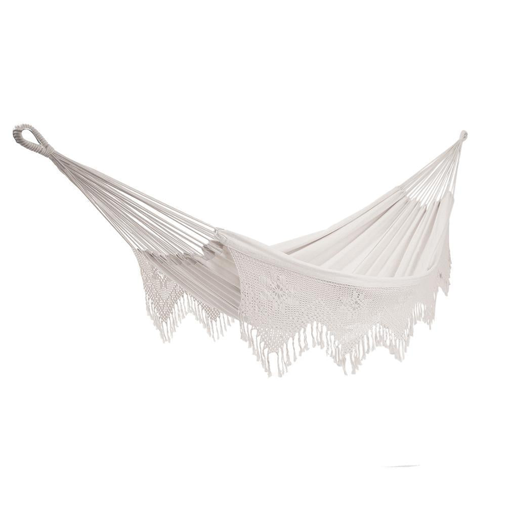 Authentic Brazilian Luxury Hammock with Fringe
