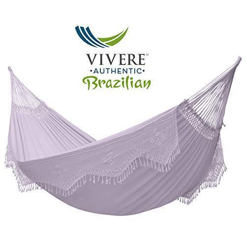 Authentic Brazilian Luxury Hammock with Fringe