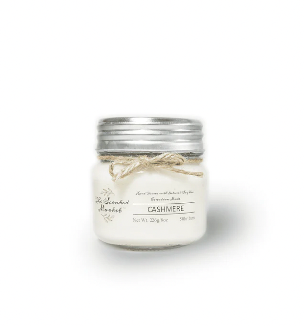 8oz Scented Mason Jar Soy Candle - Assorted