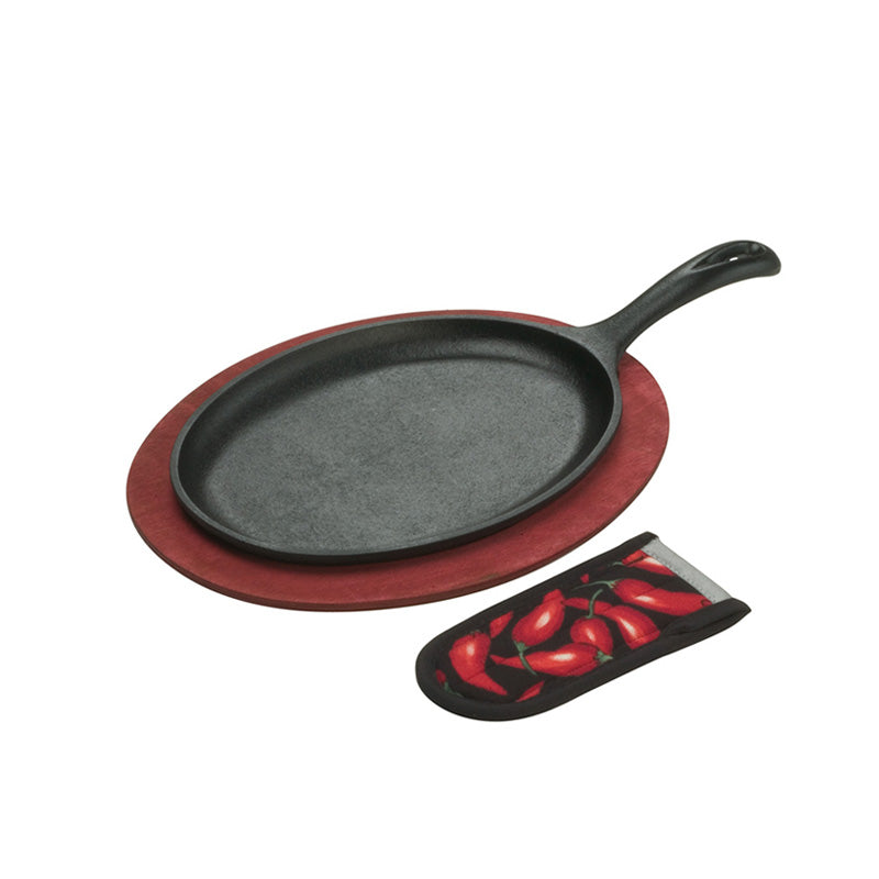 Cast Iron Fajita Set
