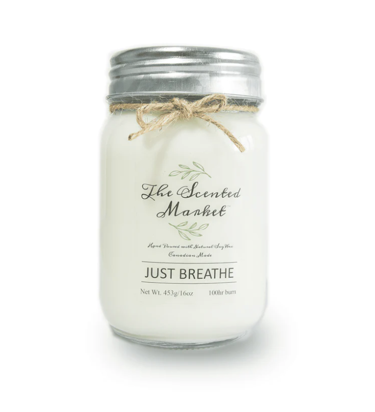 16oz Scented Mason Jar Soy Candle - Assorted