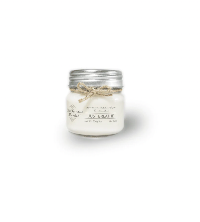 8oz Scented Mason Jar Soy Candle - Assorted