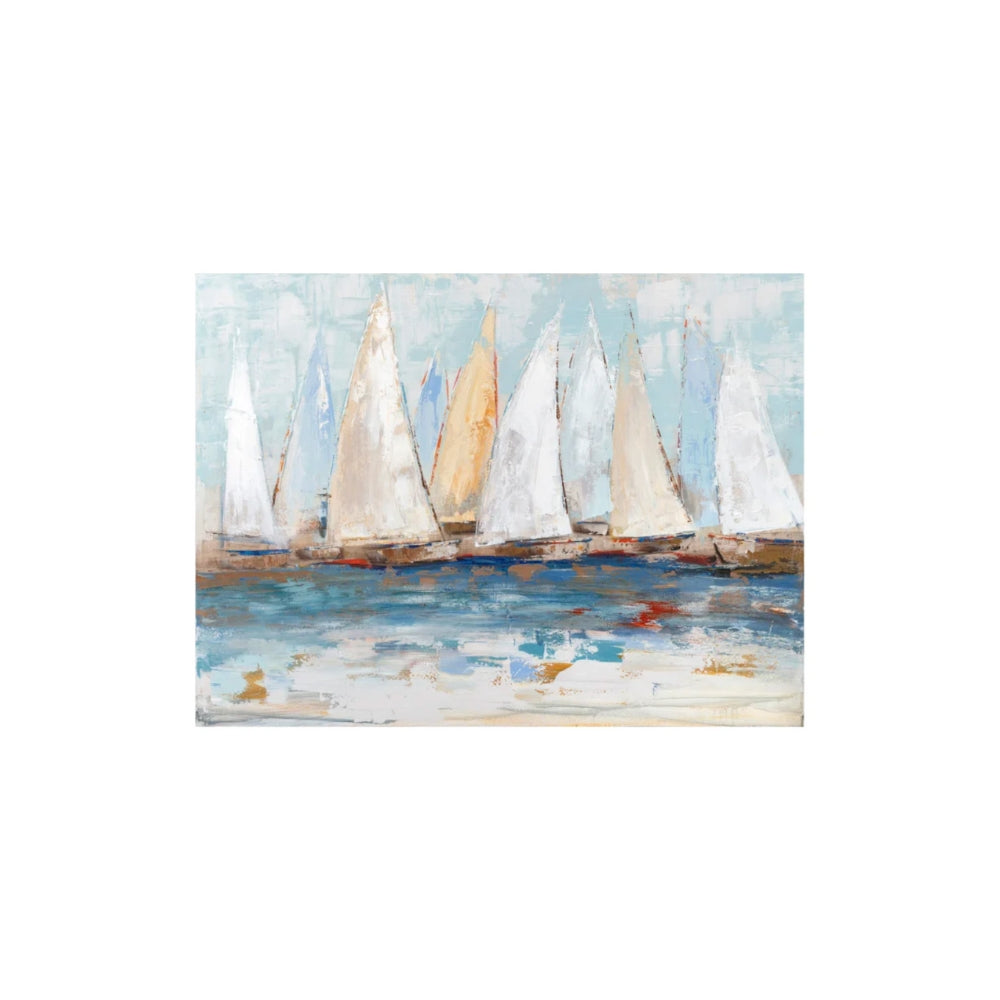 "Sailboat Scene" Canvas Art