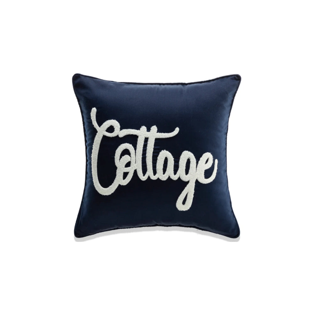 Terry Loop Embroidery Pillow