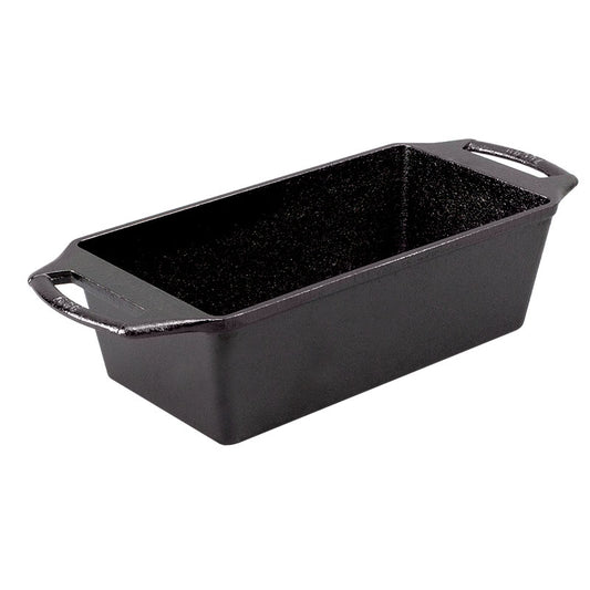 8.5 x 4.5 Inch Seasoned Cast Iron Loaf Pan