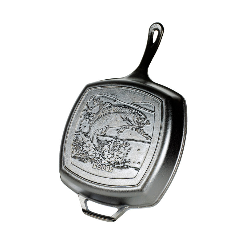 10.5 Inch Square Grill Pan, Fish