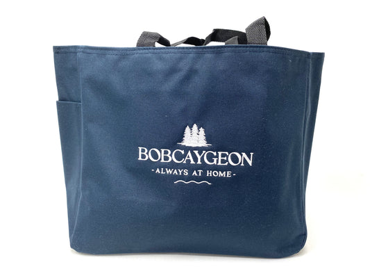 Navy Bobcaygeon Tote Bag